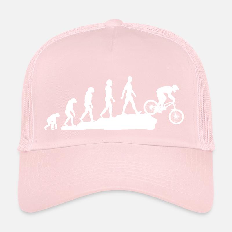 Mountain Bike MTB Mountain Biking Evolution Trucker Cap