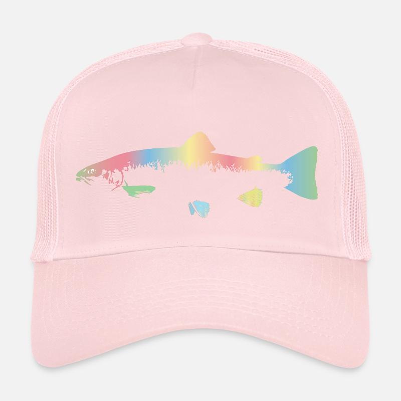 Regenbogenforelle Trucker Cap