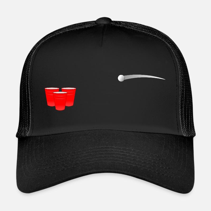 Bierpong : rencontrez et buvez Casquette trucker 