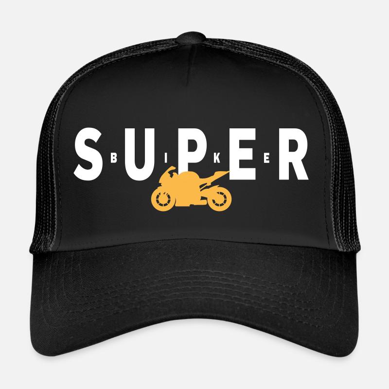 Super Sportler Statement - Trucker Cap - Schwarz/Schwarz