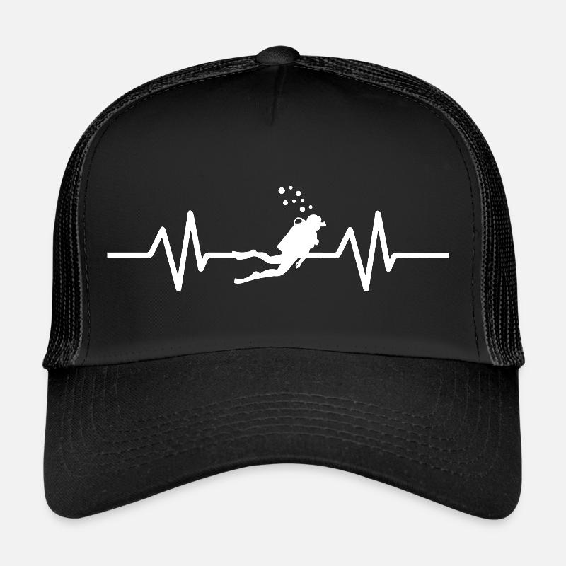 Diving Dive plonger Casquette trucker 