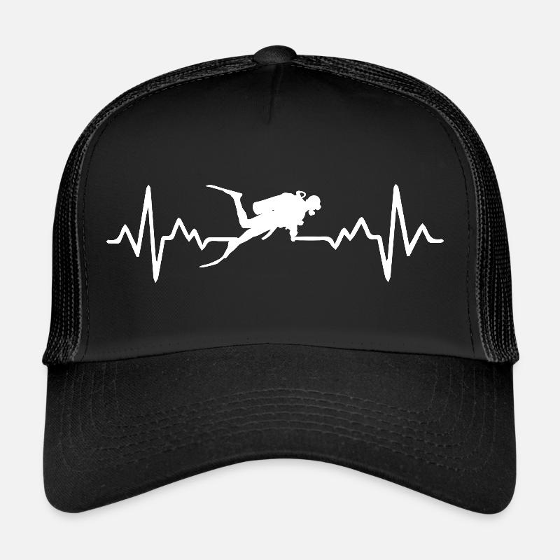 Diving Dive plonger Casquette trucker 