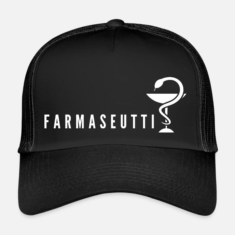 pharmacist - Trucker Cap - black/black