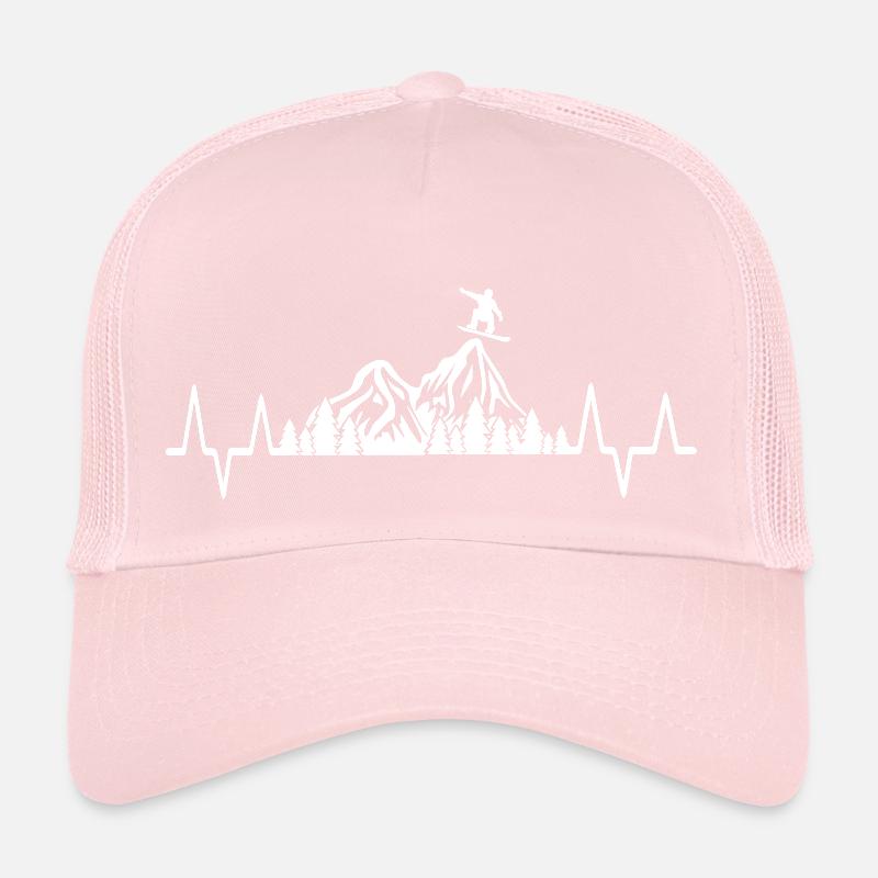 Snowboard Snowboarder Casquette trucker 