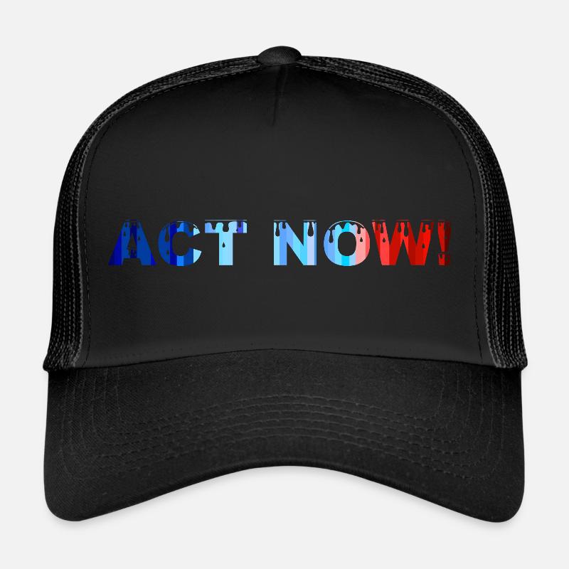 AGISSEZ MAINTENANT! Casquette trucker 