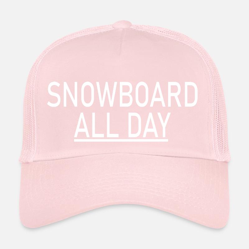 Snowboard Snowboarder Casquette trucker 