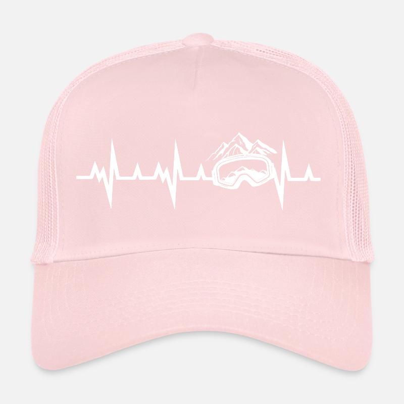 Snowboard Snowboarder Trucker Cap