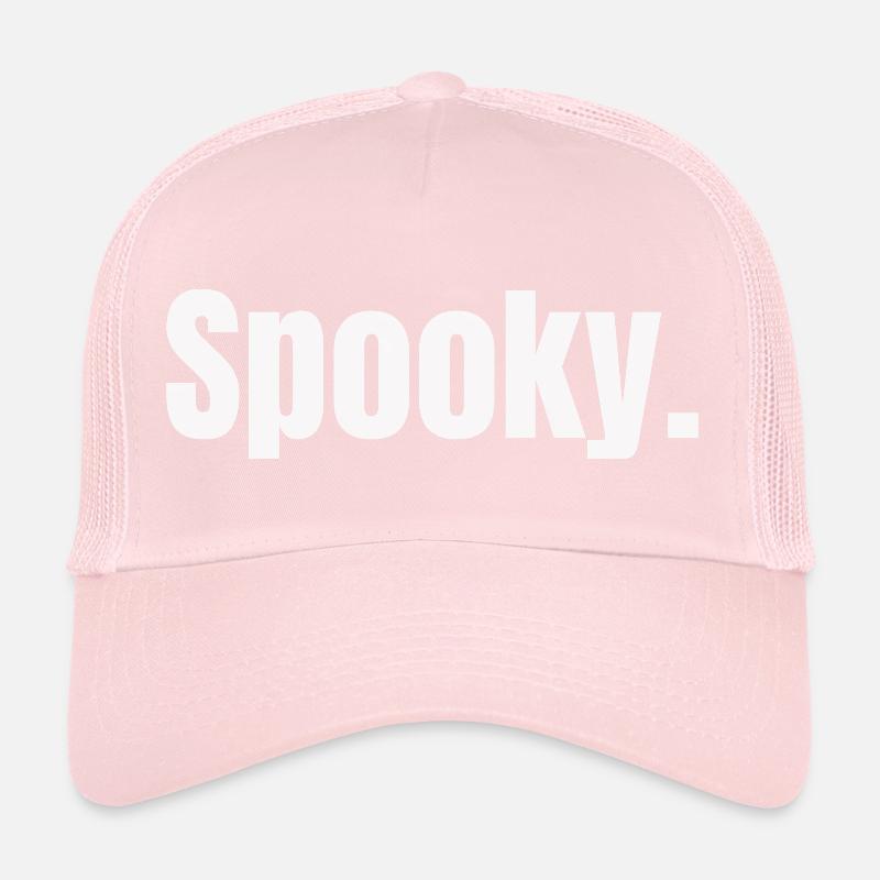 Spooky white Trucker Cap