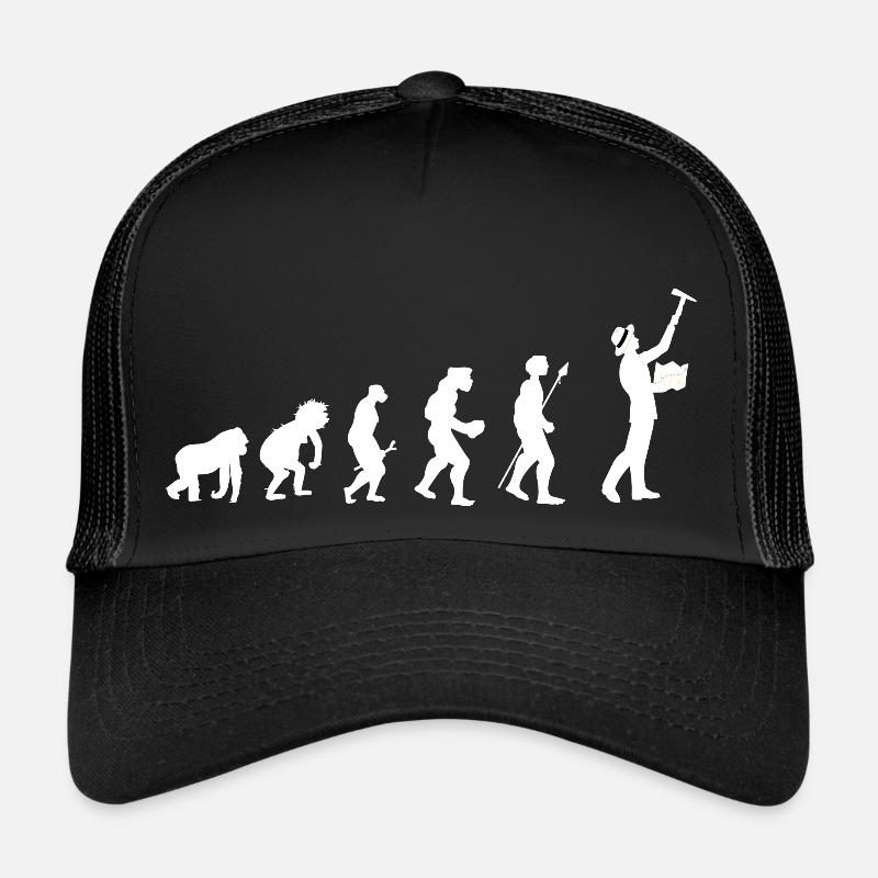 Archéologue Evolution Casquette trucker 