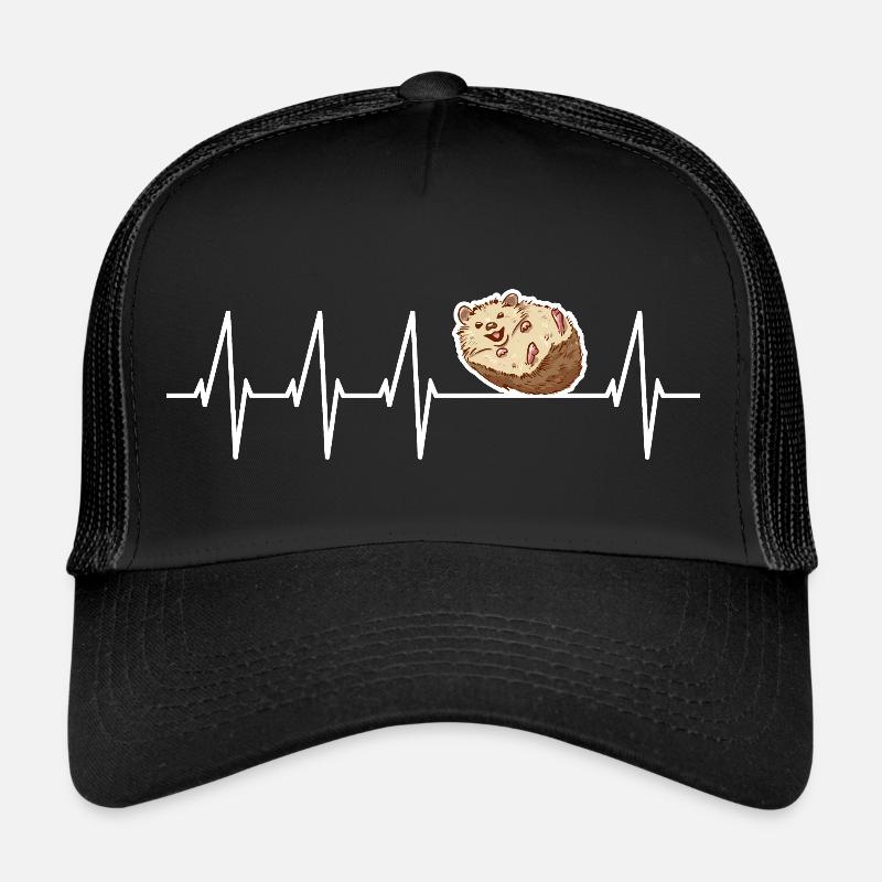 Igel Herzschlag Herbst Igelschutz niedlicher Igel Trucker Cap
