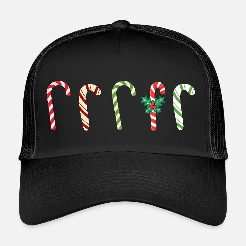 Zuckerstange - Trucker Cap - Schwarz/Schwarz