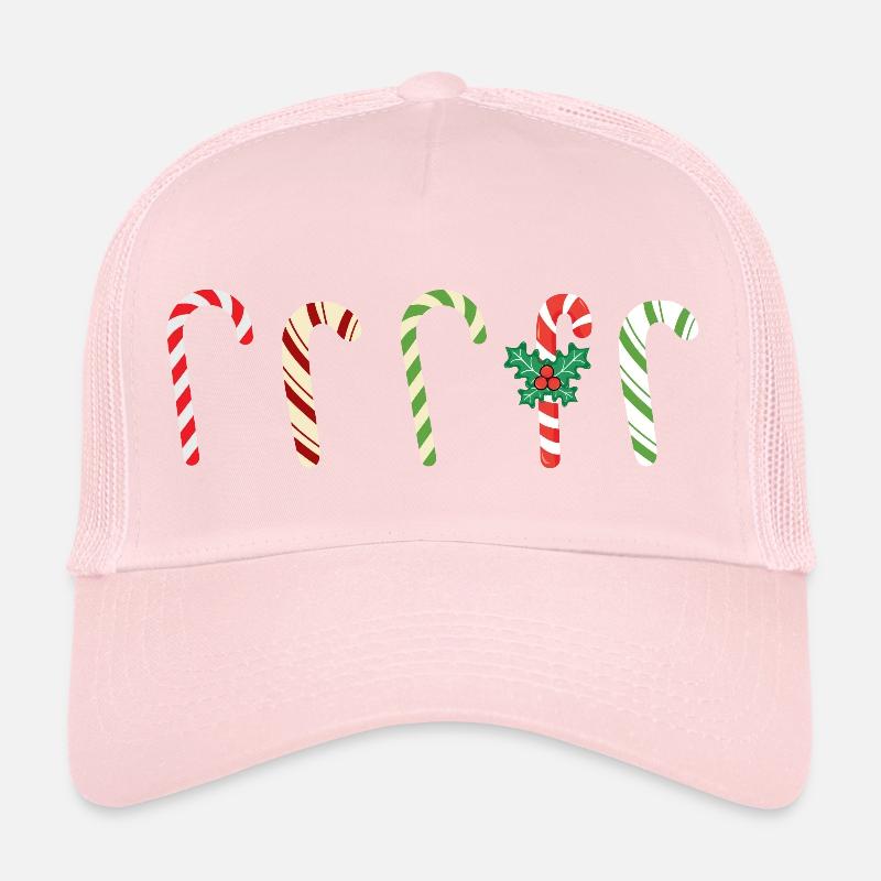 Candy cane Trucker Cap