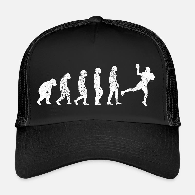 Handball Evolution Joueur de handball Équipe de joueurs de handball Casquette trucker 