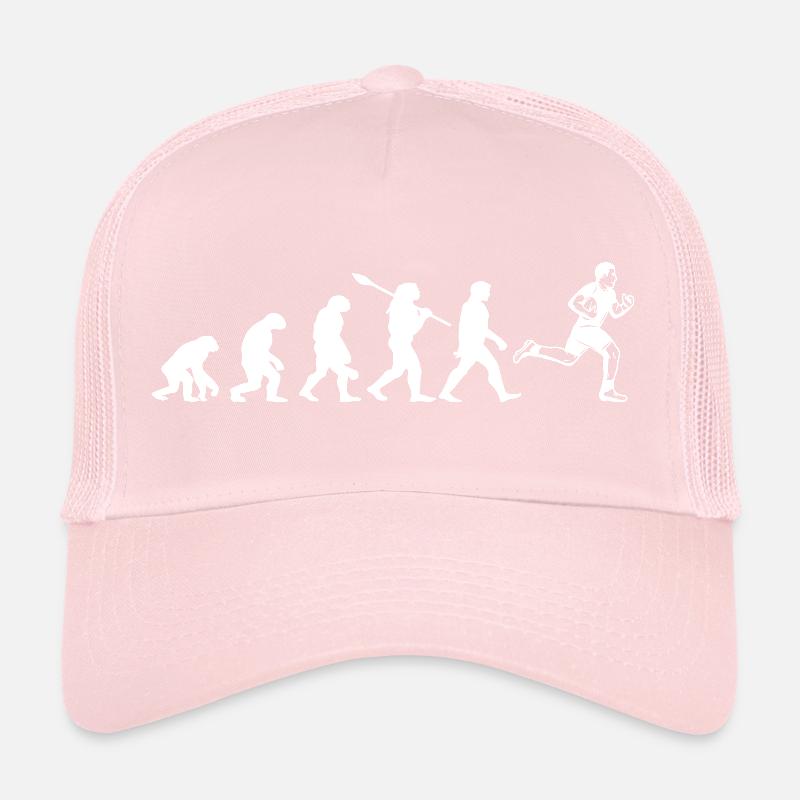 Évolution Joueur de Rugby Rugby Cadeau Casquette trucker 