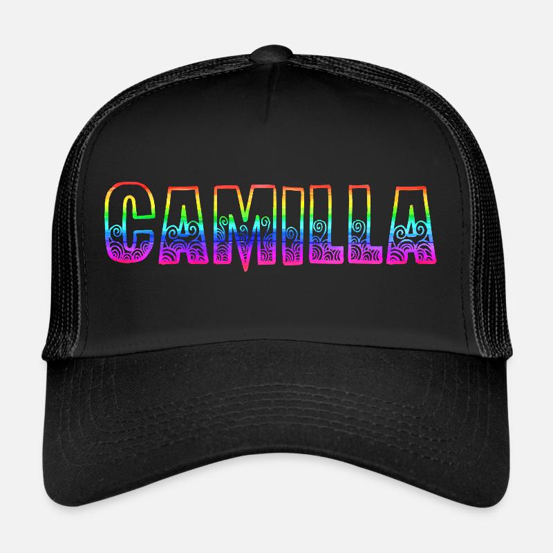camilla rs regenbogen Trucker Cap