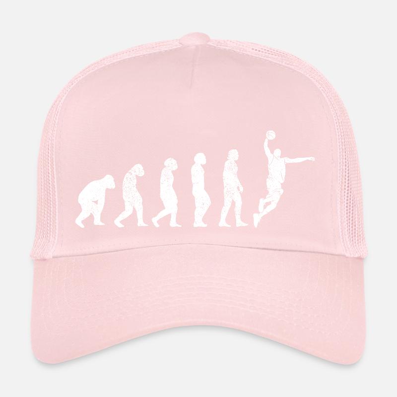 Basketball Evolution Basketballliebhaber Team Trucker Cap