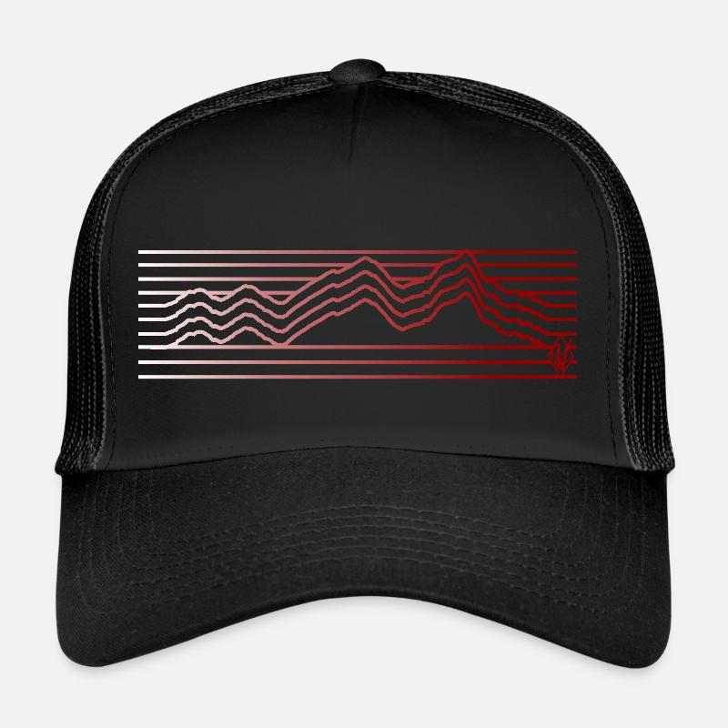 montagnes simples Casquette trucker 
