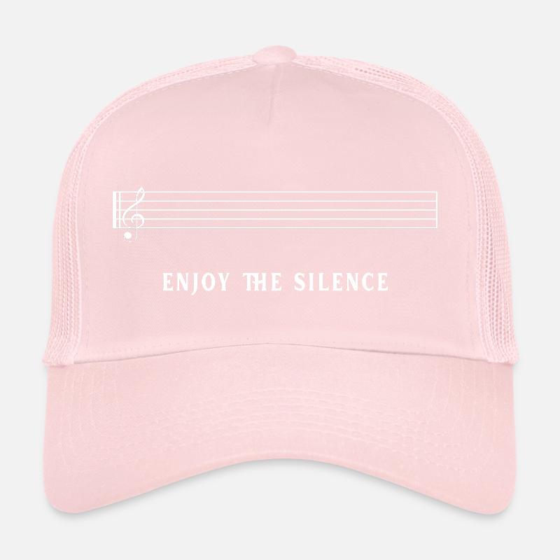 Écoute le silence Casquette trucker 