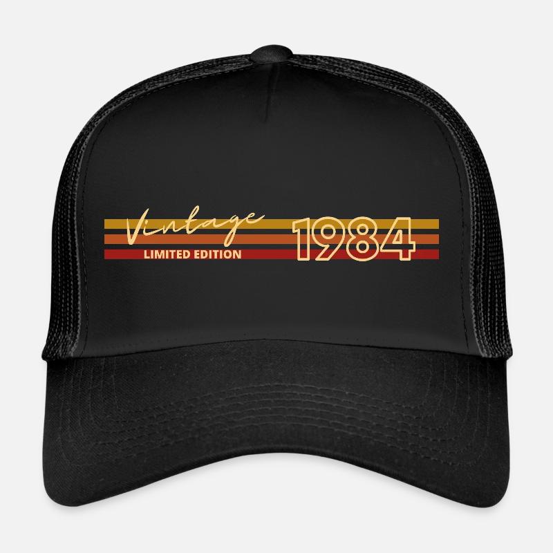 BORN IN 1984 Trucker Cap