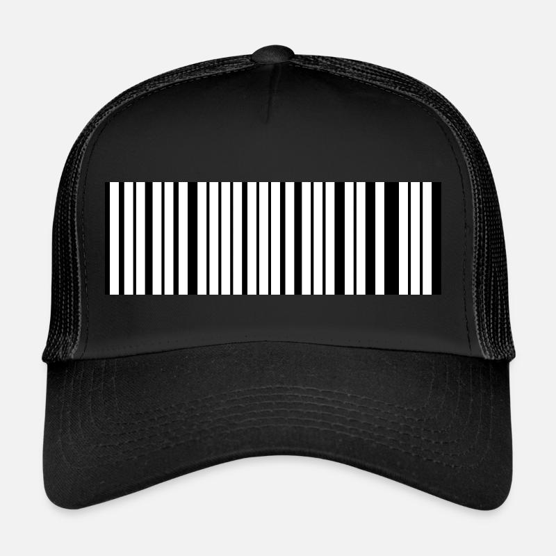 Barcode - Trucker Cap - black/black