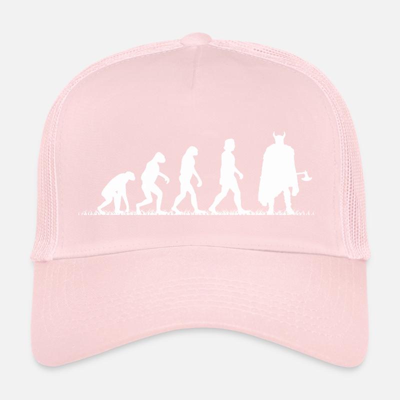 Wikinger Evolution Nordmann Runen Wikinger Krieger Trucker Cap