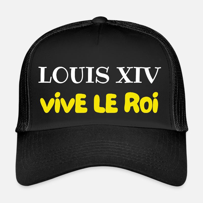 Louis XIV vive le roi Casquette trucker 