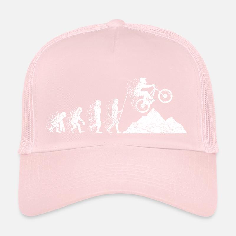 Evolution MTB Mountainbike Entwicklung MTB Fahrrad Trucker Cap