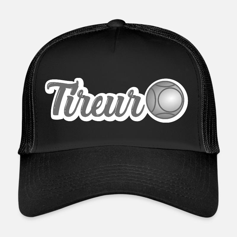 tireur petanque Casquette trucker 