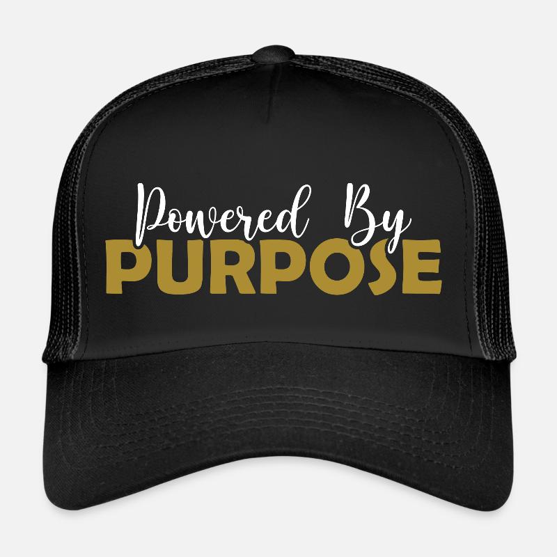 Powered by Purpose Trucker Cap
