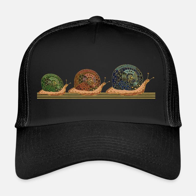 Escargots Casquette trucker 