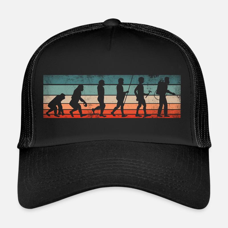 Exterminator Pest Control Technician Evolution Trucker Cap