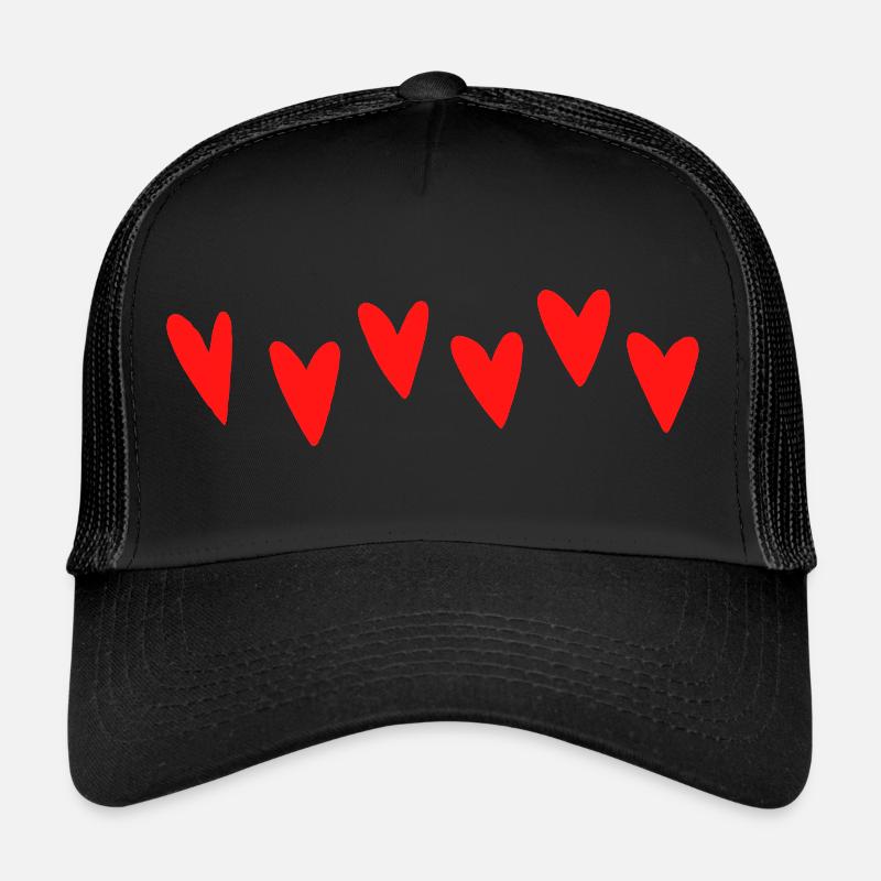 Six cores - Trucker Cap - black/black
