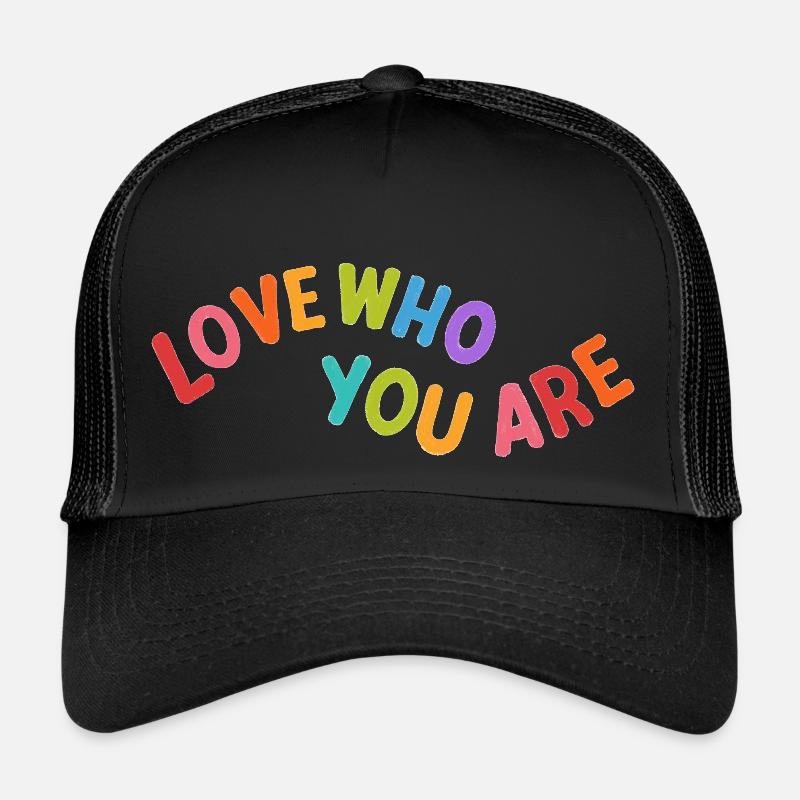 Liebe, wer du bist Trucker Cap