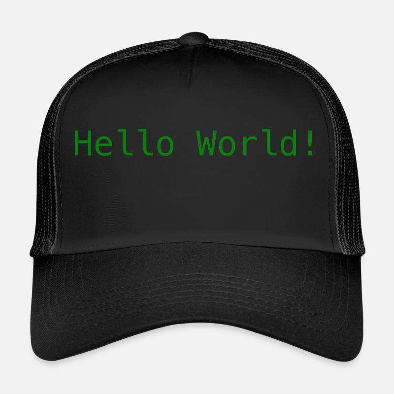 Hello World ! Trucker Cap