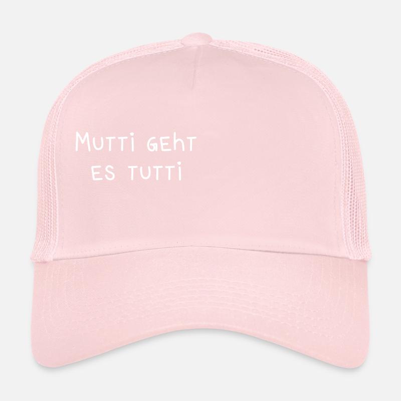 Mutti geht es tutti lustiger Spruch Mama Mutter Trucker Cap