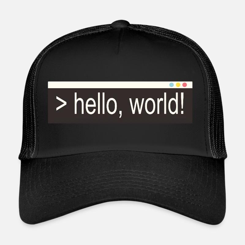 Hello world Trucker Cap