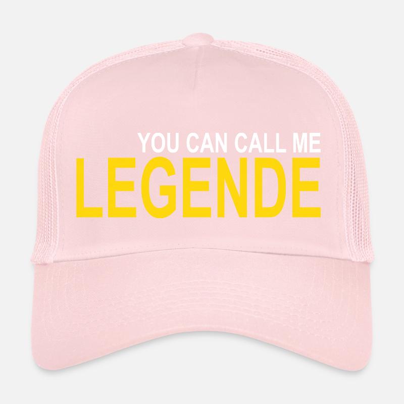 Appelez-moi Légende Casquette trucker 
