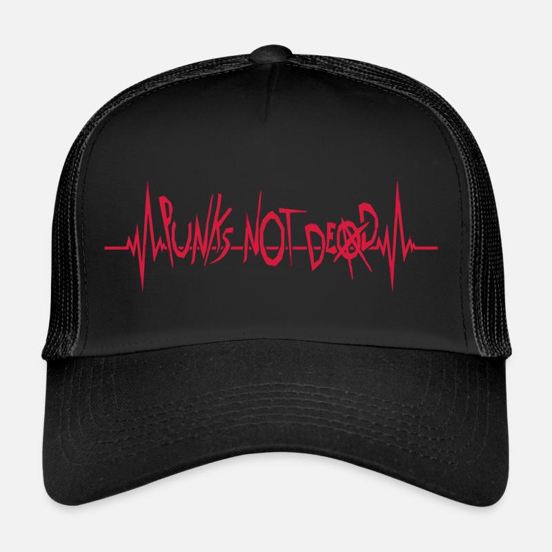 punks pas mort citation Casquette trucker 