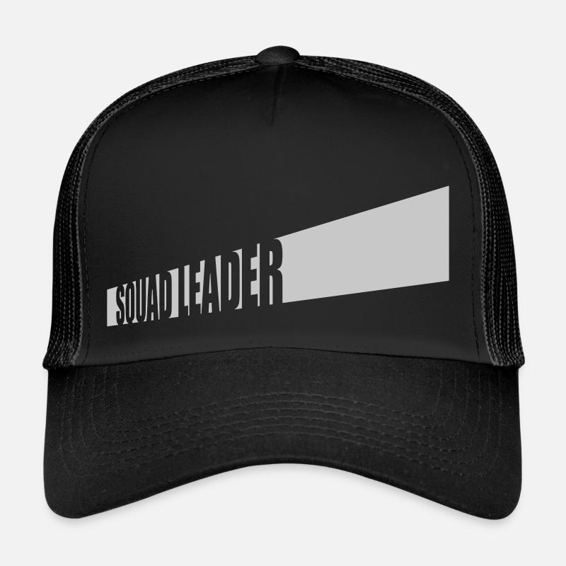 Logo Squad Leader Stripes Trucker Cap