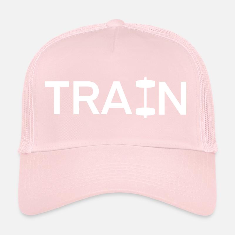 «Train » musculation - Workout Casquette trucker 