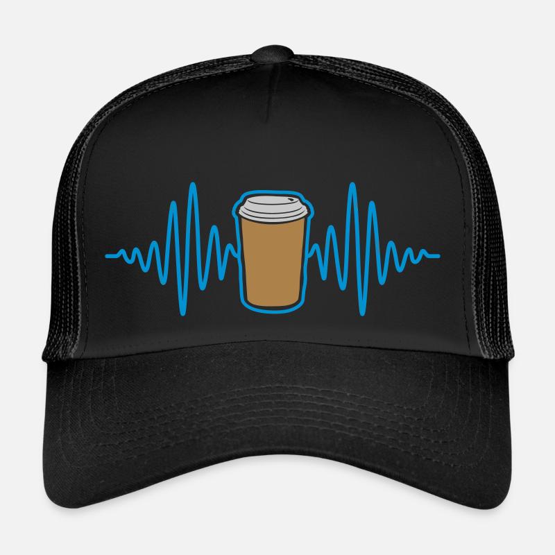 Mug à café frequency sur le pouce Casquette trucker 