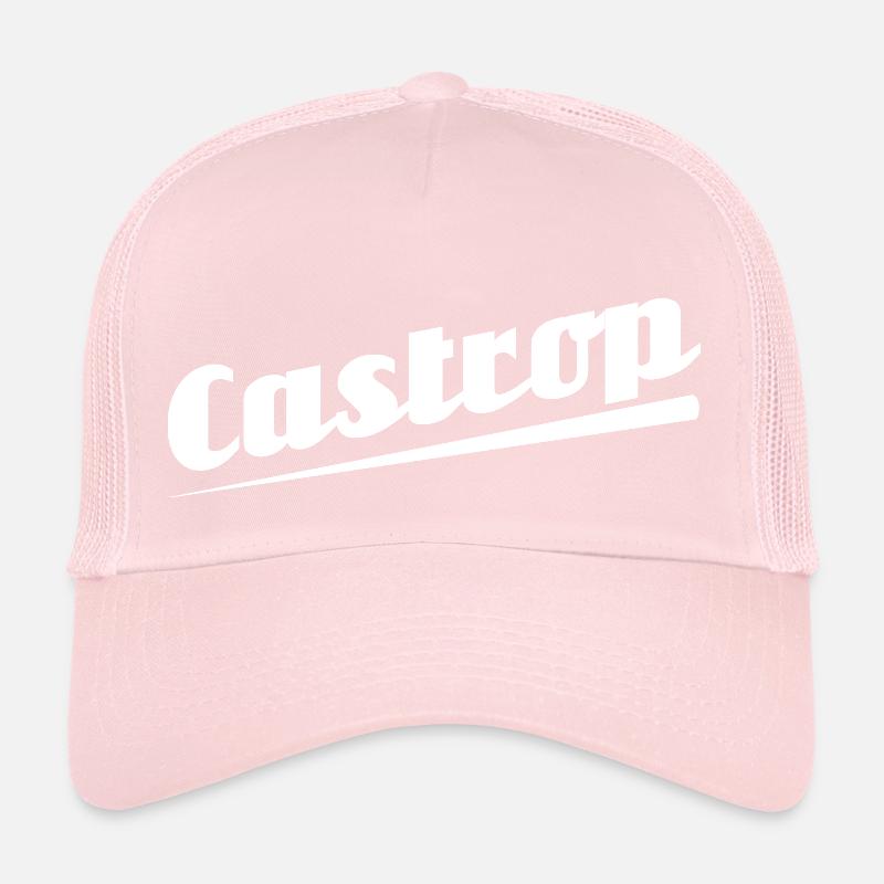Castrop - Textdesign mit Stadtnamen Trucker Cap
