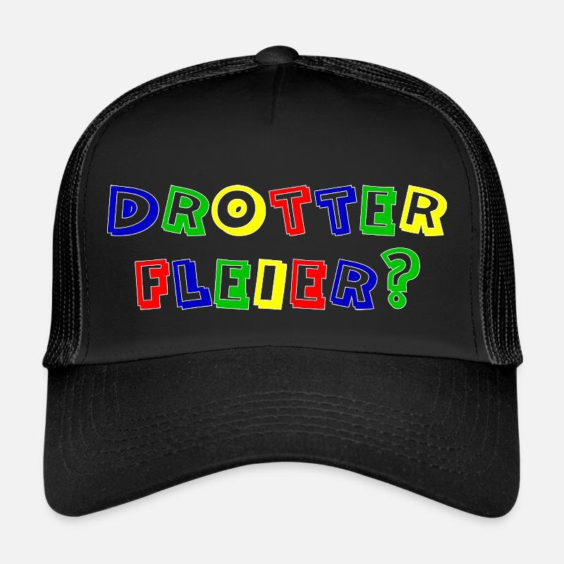 drotter fleier rand weiß Trucker Cap