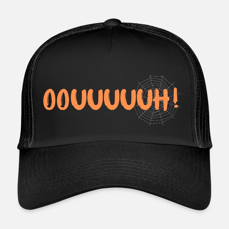 oouuuuuh MUG AND STICKERS - Trucker Cap - black/black