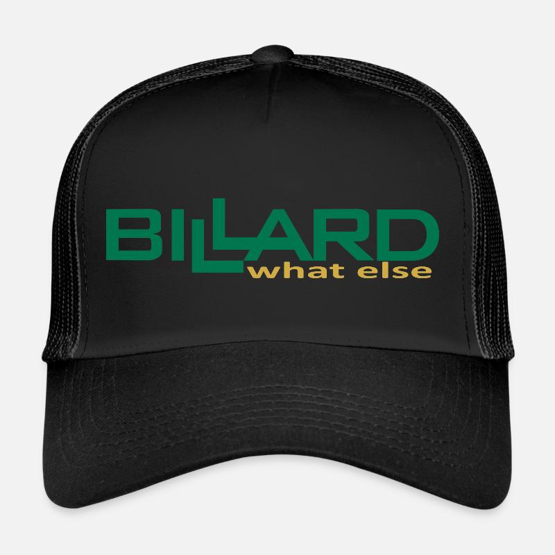 Billard Design what else, Poolbillard Trucker Cap