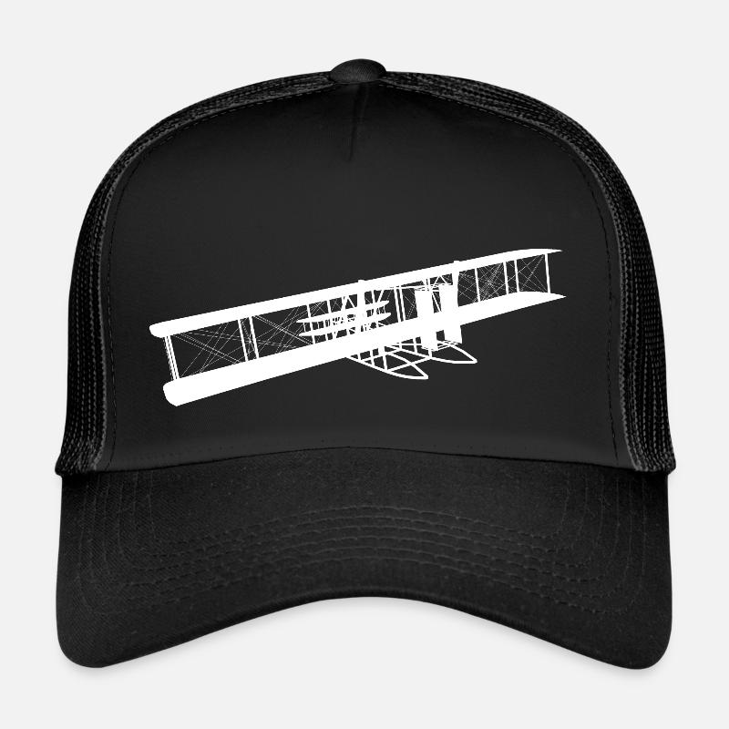 Historic powered aircraft from 1905 Trucker Cap