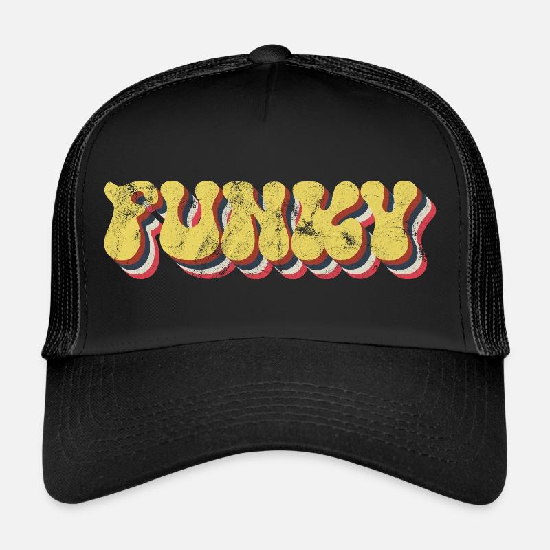 Funky Retro Trucker Cap