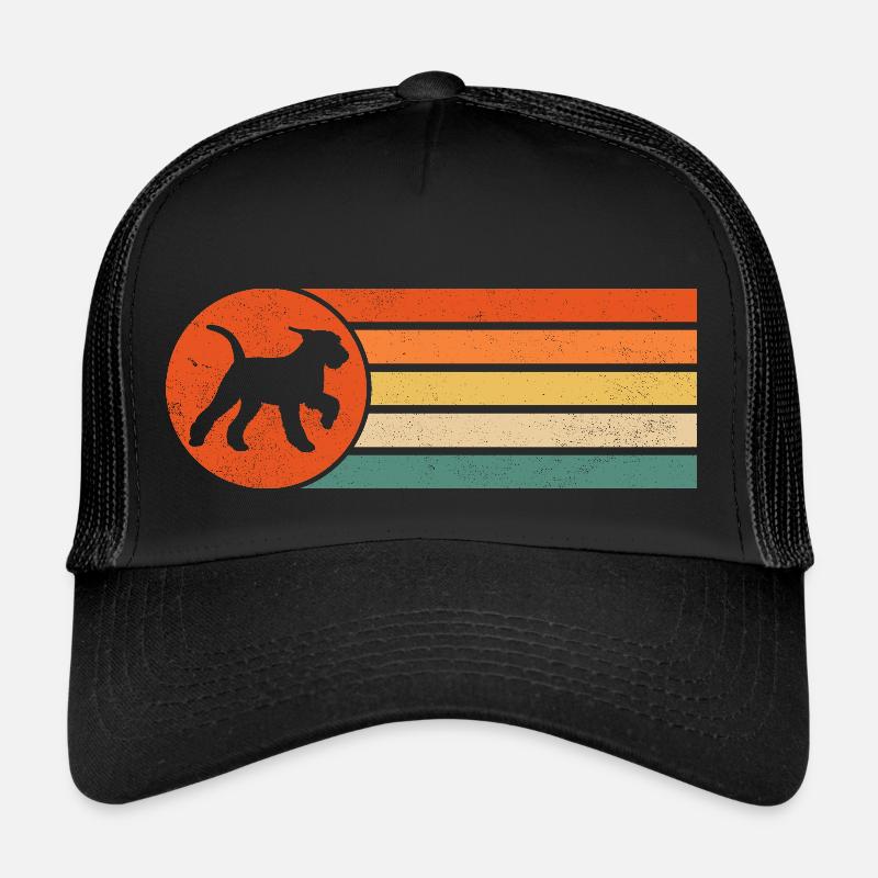 Airedale Terrier Hund Trucker Cap