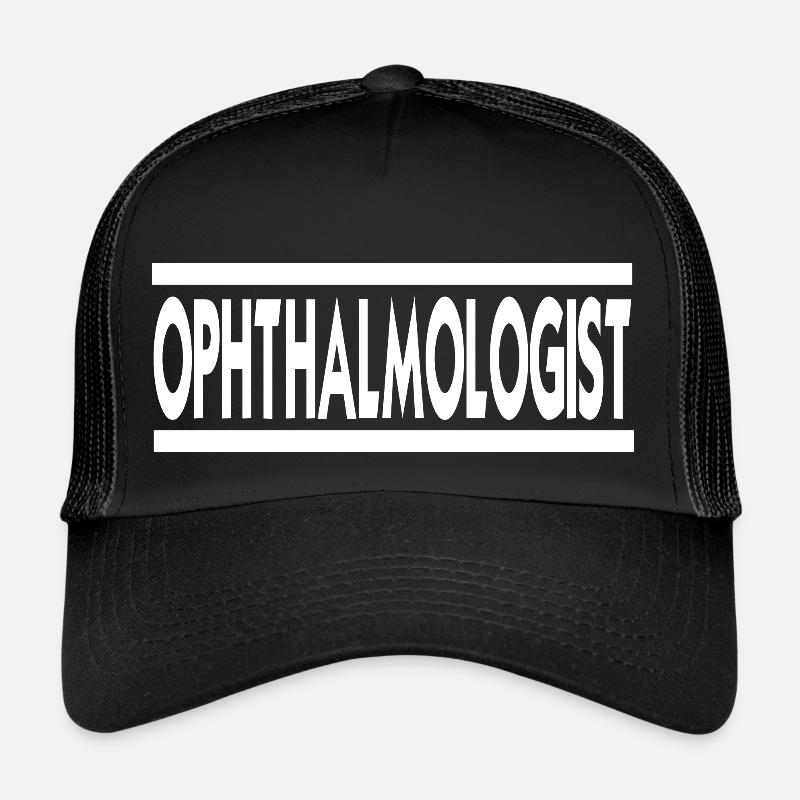 T-shirt génial pour la conception d’un ophtalmologiste Casquette trucker 