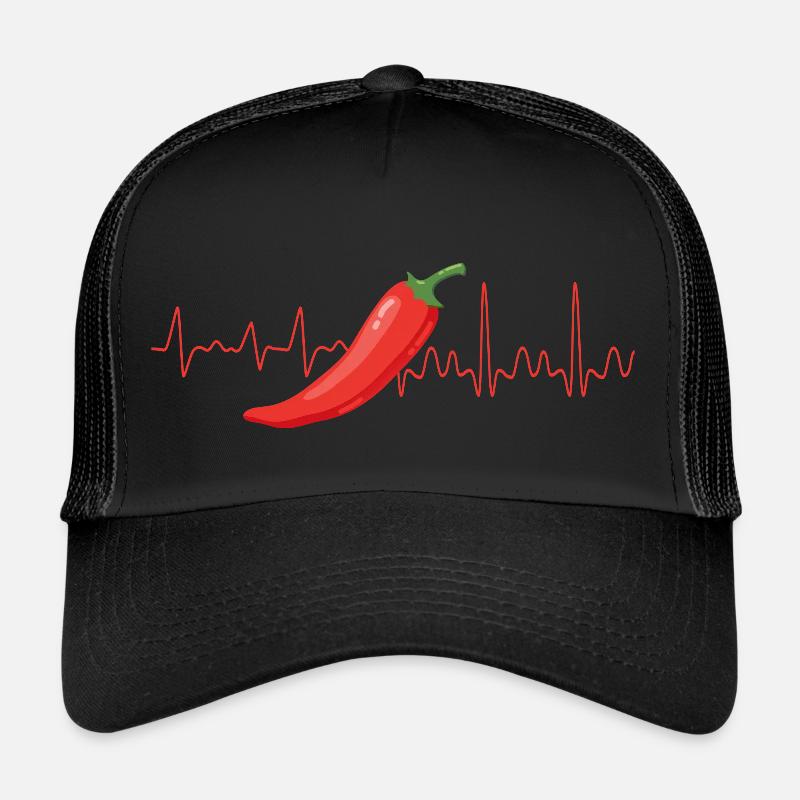 Piment - Casquette trucker  - noir/noir